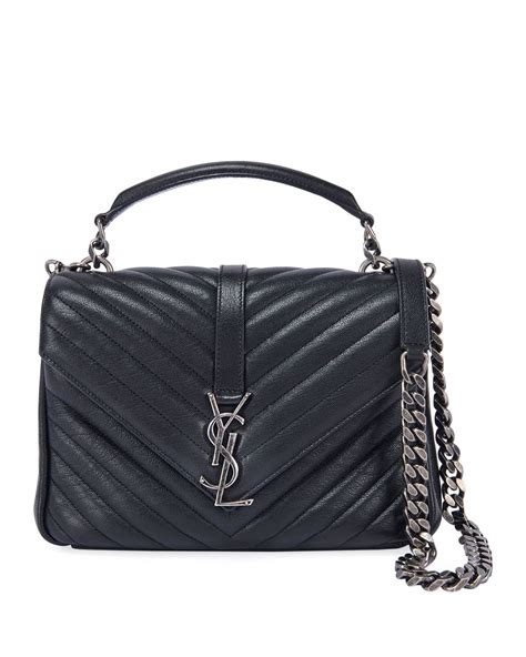 ysl vernice naplack shoulder chevronflap bag|Women's Saint Laurent Handbags .